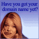 Get your own domain name here for only US$19.95